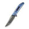 WE Ezinta Folding Knife Blue/Purple Titanium Handle Damasteel Plain Edge WE22041-DS1 2 WE Ezinta Folding Knife Blue/Purple Titanium Handle Damasteel Plain Edge WE22041-DS1 -We Knife 07ef355d 5dbf 404f 8dbc b20b3981a909 63899.1721931684