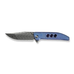 WE Ezinta Folding Knife Blue/Purple Titanium Handle Damasteel Plain Edge WE22041-DS1 -We Knife 07fe9bbc 8ff4 4e5d a02d 9a7d8c2e00c9 61438.1721931689
