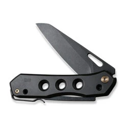 WE Vision R Folding Knife Black Titanium Handle 20CV Reverse Tanto Plain Edge Black Stonewash Finish WE21031-2 -We Knife 156e3c2c cf16 434b ae1f 1ac12e074afa 81622.1657031692