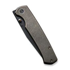 WE Evoke Folding Knife Bronze Titanium Handle 20CV Clip Point Plain Edge Black Stonewash Finish WE21046-2 14 WE Evoke Folding Knife Bronze Titanium Handle 20CV Clip Point Plain Edge Black Stonewash Finish WE21046-2 -We Knife 1a3d0057 d19e 4c9b 91dc 67e7a966e07a 14638.1666111459