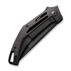 WE Speedliner Folding Knife Black Titanium Handle 20CV Drop Point Plain Edge Black Stonewash Finish WE22045C-1 -We Knife 2507ba77 f10e 4a28 a78c 6add7ad97eda 69323.1699034244