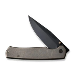 WE Evoke Folding Knife Bronze Titanium Handle 20CV Clip Point Plain Edge Black Stonewash Finish WE21046-2 12 WE Evoke Folding Knife Bronze Titanium Handle 20CV Clip Point Plain Edge Black Stonewash Finish WE21046-2 -We Knife 2bcc07e8 51f6 419d 8b50 2cecf9648a0d 94327.1666111458