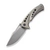 WE Swiftfin Folding Knife Polished Bead Blast/Satin Titanium Handle 20CV Modified Clip Point Plain Edge Polished Bead Blast Finish WE23051-2 -We Knife 393c50c9 7d14 4bff 9de9 cfccd9f849a5 40207.1718815881