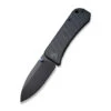 WE Knife Banter Liner Lock Knife Black G10 Handle Black Plain S35VN Blade 2004B