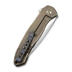 WE Knife Kitefin Frame Lock Knife Bronze Titanium Handle Plain S35VN Blade 2001C -We Knife 4e8d4f7a 7155 4c5b b188 f82ff5a085a2 45277.1583845581