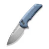 WE Mini Malice Folding Knife Blue Titanium Handle 20CV Drop Point Plain Edge Silver Bead Blast Finish WE054BL-3 -We Knife 4ec5f4fd 04c9 4fb1 bd4b 346b335dcc4f 46929.1653579862
