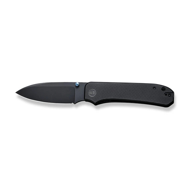 WE Big Banter Folding Knife Black G10 Handle 20CV Drop Point Plain Edge Black Stonewash Finish WE21045-1 10 WE Big Banter Folding Knife Black G10 Handle 20CV Drop Point Plain Edge Black Stonewash Finish WE21045-1 - Image 8