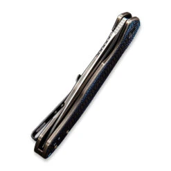 WE Knife Kitefin Frame Lock Knife Blue + Black Titanium Handle Plain S35VN Blade 2001D 11 WE Knife Kitefin Frame Lock Knife Blue + Black Titanium Handle Plain S35VN Blade 2001D -We Knife 51fad012 2816 41f4 9ba6 e703d9ddf0a6 13834.1583845892