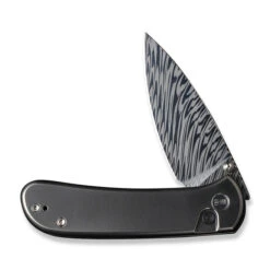 WE Qubit Folding Knife Polished Gray Orange Peel Titanium Handle Damasteel Drop Point Plain Edge WE22030F-DS1 12 WE Qubit Folding Knife Polished Gray Orange Peel Titanium Handle Damasteel Drop Point Plain Edge WE22030F-DS1 -We Knife 53ed94c8 70dc 43ef ace8 852cf738efaf 16216.1706022969