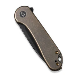 WE Elementum Folding Knife Bronze Titanium Handle 20CV Plain Edge Black Stonewash Finish WE18062X-4 13 WE Elementum Folding Knife Bronze Titanium Handle 20CV Plain Edge Black Stonewash Finish WE18062X-4 -We Knife 55f948c4 6dc1 4a3b a7f3 c28c0f45d5d9 39023.1640177652