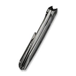 WE Acuminal Folding Knife Polished Beadblast Titanium Handle Vanax Plain Edge Hand Rubbed Satin Finish WE23070-2 -We Knife 70 5 93674.1729701903