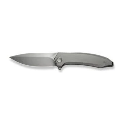 WE Acuminal Folding Knife Polished Beadblast Titanium Handle Vanax Plain Edge Hand Rubbed Satin Finish WE23070-2 -We Knife 70 7 90450.1729701902
