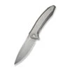 WE Acuminal Folding Knife Polished Beadblast Titanium Handle Vanax Plain Edge Hand Rubbed Satin Finish WE23070-2 -We Knife 70 68704.1729701903