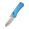 WE Banter 2 Folding Knife Blue Aluminum Handle S35VN Plain Edge Satin Finish WE23075-1 2 WE Banter 2 Folding Knife Blue Aluminum Handle S35VN Plain Edge Satin Finish WE23075-1 -We Knife 75 25867.1727173752