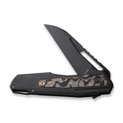WE Falcaria Folding Knife Black/Copper Titanium Copper Foil Carbon Fiber Handle 20CV Wharncliffe Plain Edge Black Stonewash Finish WE23012B-2 -We Knife 989850cd dbdc 4a0c 89ab b3904d4b2be0 48089.1713291495