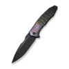 WE Archeozoic Folding Knife Flame Titanium/Rose Carbon Fiber Handle M390 Black Finish WE23091-3 2 WE Archeozoic Folding Knife Flame Titanium/Rose Carbon Fiber Handle M390 Black Finish WE23091-3 -We Knife Clipping Path Archeozoic WE23091 3 1 15197.1724530847