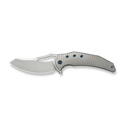 WE Epaulette Folding Knife Polished Bead Blast Titanium Handle M390 Plain Edge Poished Bead Blast Finish WE24024-3 -We Knife Clipping Path Epaulette WE24024 3 8 99184.1739207103