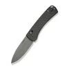 WE Nightblade Folding Knife Tiger Stripe Flamed Titanium Handle 20CV Plain Edge Gray Stonewash Finish WE22046-3 -We Knife Clipping Path Nightblade WE22046 3 1 10313.1732588689