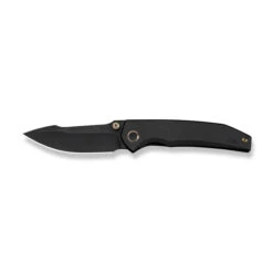 (Pre-Order Ships 9/25) WE Ryson Folding Knife Black Titanium Handle M390 Plain Edge Black Stonewash Finish WE24086-1 -We Knife Clipping Path Ryson WE24086 1 8 63812.1756857013