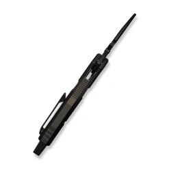 WE Tayra Folding Knife Karambit Black Titanium/Bronze Titanium Integral Backspacer & Finger Ring Handle M390 Plain Black Blade WE24069-1 -We Knife Clipping Path Tayra WE24069 1 7 97203.1752495986