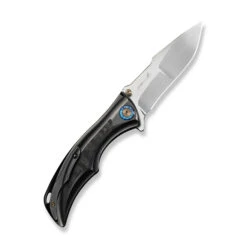(Pre-Order Ships 9/25) WE Tighe Down Folding Knife Polished Gray Orange Peel Titanium/Rose Carbon Fiber Handle M390 Drop Point Plain Edge Hand Rubbed Satin Finish WE24054-2 13 (Pre-Order Ships 9/25) WE Tighe Down Folding Knife Polished Gray Orange Peel Titanium/Rose Carbon Fiber Handle M390 Drop Point Plain Edge Hand Rubbed Satin Finish WE24054-2 -We Knife Clipping Path Tighe Down WE24054 2 2 53560.1756834042
