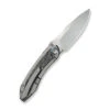 WE Winsome Folding Knife Gray Titanium/Aluminum Foil Carbon Fiber Handle M390 Plain Edge WE23092-2 1 WE Winsome Folding Knife Gray Titanium/Aluminum Foil Carbon Fiber Handle M390 Plain Edge WE23092-2 -We Knife Clipping Path Winsome WE23092 2 2 94449.1741292959