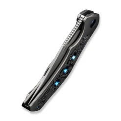 WE Magnetron Folding Knife Gray/Black/Blue Titanium/Aluminum Foil Carbon Fiber Handle 20CV Clip Point Plain Edge Hand Rubbed Satin Finish WE18058-1 15 WE Magnetron Folding Knife Gray/Black/Blue Titanium/Aluminum Foil Carbon Fiber Handle 20CV Clip Point Plain Edge Hand Rubbed Satin Finish WE18058-1 -We Knife WE18058 1 Magnetron 6 07103.1680213506