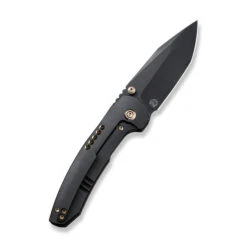 WE Trogon Folding Knife Black Titanium Handle 20CV Plain Edge Spear Point Black Stonewash Finish WE22002B-2 11 WE Trogon Folding Knife Black Titanium Handle 20CV Plain Edge Spear Point Black Stonewash Finish WE22002B-2 -We Knife WE22002B 2 Trogon 2 98151.1671452027