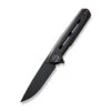 WE Navo Folding Knife Bronze/Black Titanium Handle 20CV Drop Point Plain Edge Black Stonewash Finish WE22026-3