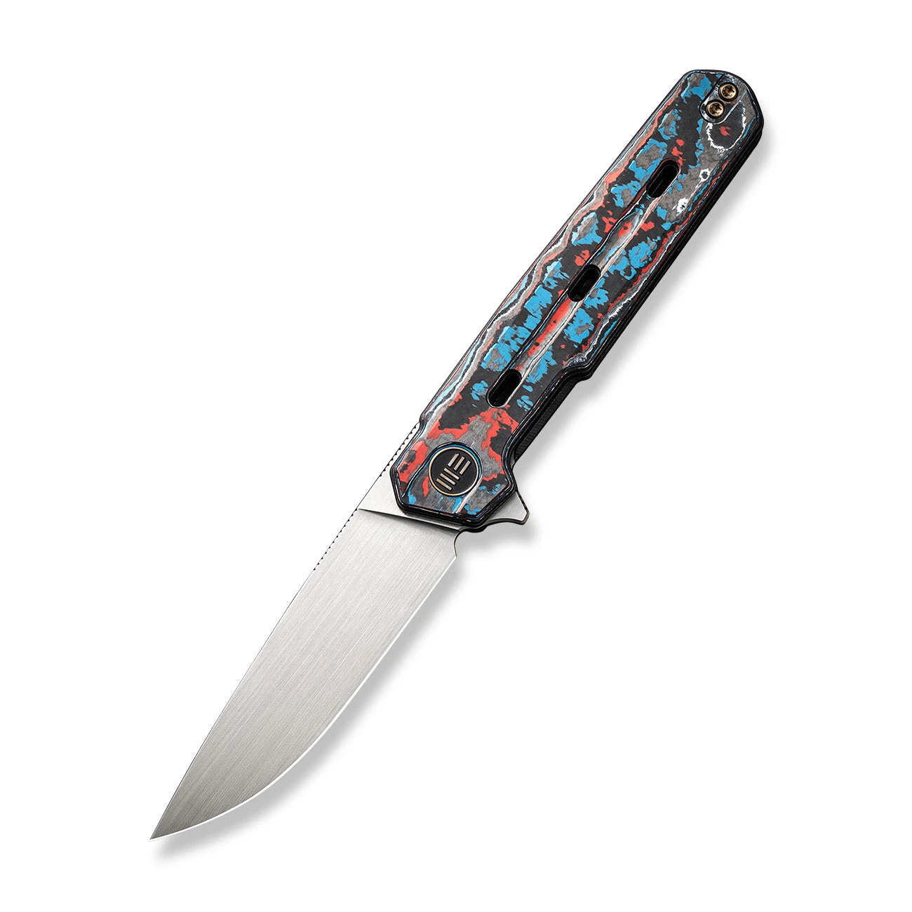 WEKNIFE Navo Flipper Knife Carbon Fiber & Titanium Handle (3.25" CPM 20CV Blade) WE22026-4 5 WEKNIFE Navo Flipper Knife Carbon Fiber & Titanium Handle (3.25" CPM 20CV Blade) WE22026-4 - Image 3