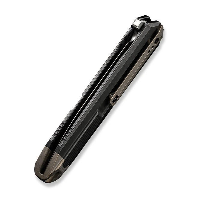 WE Diatomic Folding Knife Black Titanium Handle 20CV Dagger Plain Edge Bead Blast Finish WE22032-3 8 WE Diatomic Folding Knife Black Titanium Handle 20CV Dagger Plain Edge Bead Blast Finish WE22032-3 - Image 6