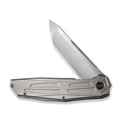 WE Shadowfire Folding Knife Gray Titanium Handle 20CV Tanto Plain Edge Hand Polished Satin Finish WE22035-2 12 WE Shadowfire Folding Knife Gray Titanium Handle 20CV Tanto Plain Edge Hand Polished Satin Finish WE22035-2 -We Knife WE22035 2 Shadowfire 3 38862.1687287330