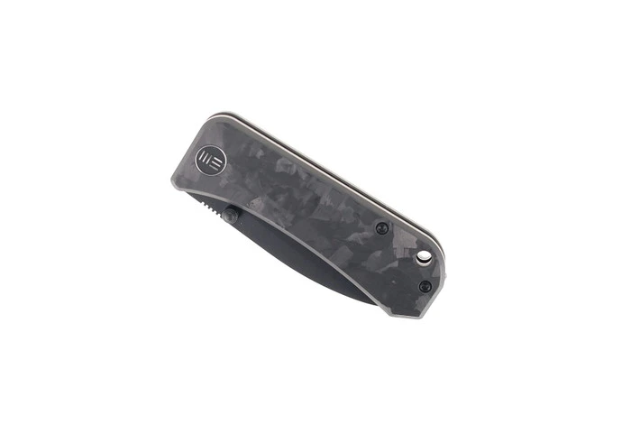 WE Knife Banter Liner Lock Knife Marble Carbon Fiber Handle Black Plain S35VN Blade 2004H 7 WE Knife Banter Liner Lock Knife Marble Carbon Fiber Handle Black Plain S35VN Blade 2004H - Image 5