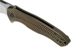 WE Knife Kitefin 2001C Bronze Titanium Pocket Knife -We Knife WK2001C 07 we knife 1