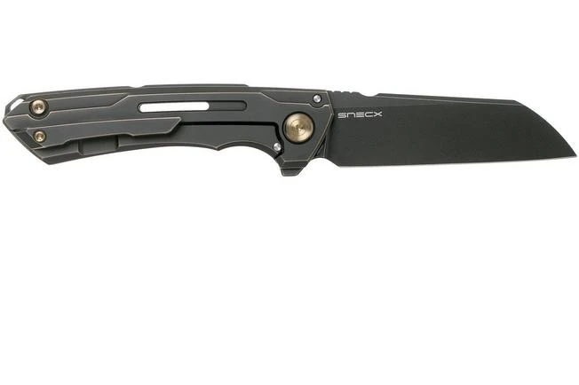 WE Knife Mini Buster 2003B Bronze Pocket Knife, SNECX Design 4 WE Knife Mini Buster 2003B Bronze Pocket Knife, SNECX Design - Image 2