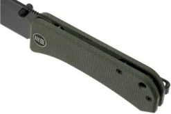 WE Knife Banter 2004F Green Micarta Pocket Knife, Ben Petersen Design -We Knife WK2004F 07 we knife