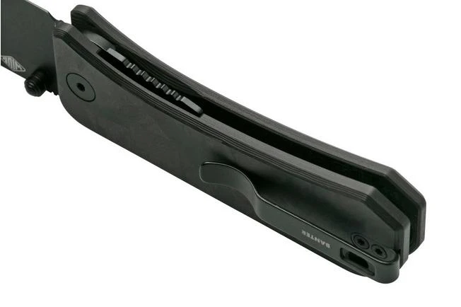 WE Knife Banter 2004H Marble Carbon Fibre Pocket Knife, Ben Petersen Design 7 WE Knife Banter 2004H Marble Carbon Fibre Pocket Knife, Ben Petersen Design - Image 5