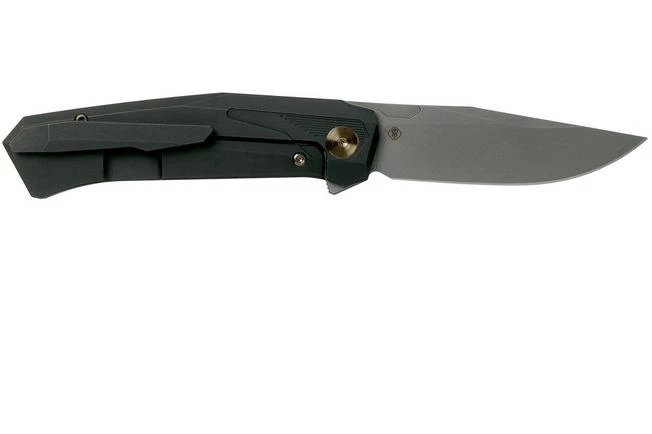 WE Knife Gava 2006B Black Pocket Knife, Rafal Brzeski Design 4 WE Knife Gava 2006B Black Pocket Knife, Rafal Brzeski Design - Image 2