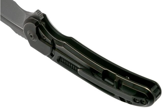 WE Knife Minax 2007A Antique Bronze Pocket Knife, Ferrum Forge Design 7 WE Knife Minax 2007A Antique Bronze Pocket Knife, Ferrum Forge Design - Image 5