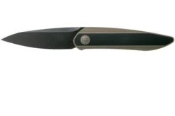 WE Knife Black Void Opus 2010C Bronze Black G10 Pocket Knife, Justin Lundquist Design