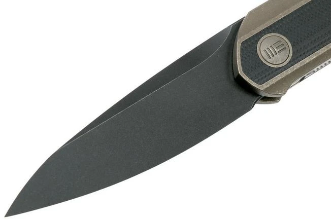 WE Knife Black Void Opus 2010C Bronze Black G10 Pocket Knife, Justin Lundquist Design 5 WE Knife Black Void Opus 2010C Bronze Black G10 Pocket Knife, Justin Lundquist Design - Image 3