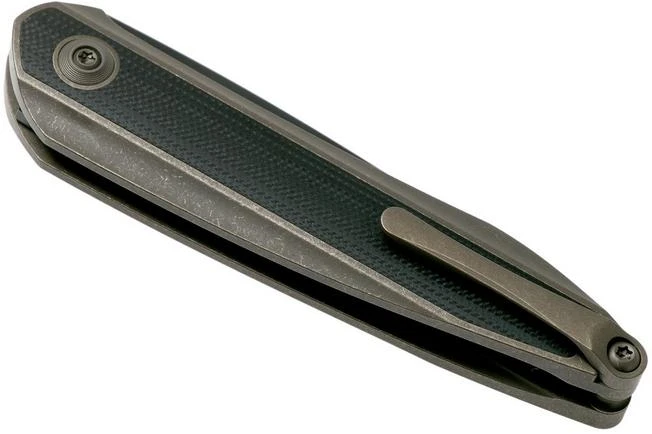 WE Knife Black Void Opus 2010C Bronze Black G10 Pocket Knife, Justin Lundquist Design 6 WE Knife Black Void Opus 2010C Bronze Black G10 Pocket Knife, Justin Lundquist Design - Image 4