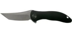 WE Knife Mini Synergy Tanto 2012B Black Pocket Knife, Jim O'Young Design