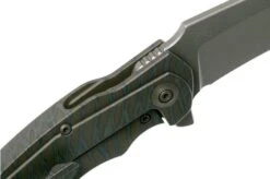 WE Knife Skreech 2014C Tiger Stripe Flamed Pocket Knife, Butch Ball Design -We Knife WK2014C 06 we knife