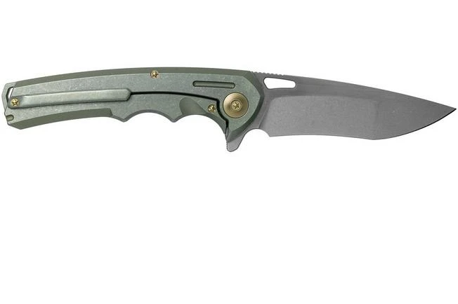 WE Knife 611F Green Pocket Knife 4 WE Knife 611F Green Pocket Knife - Image 2