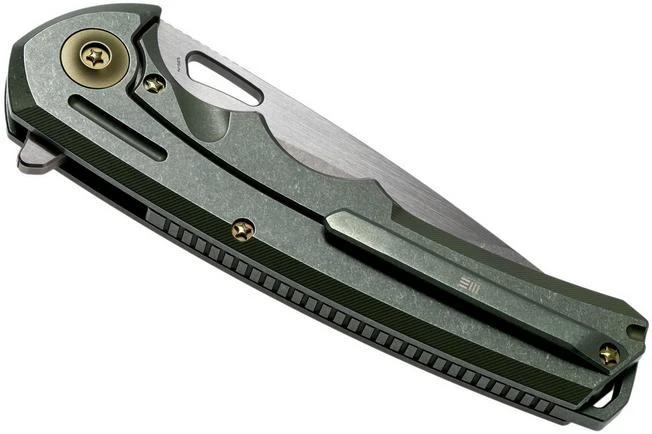 WE Knife 611F Green Pocket Knife 6 WE Knife 611F Green Pocket Knife - Image 4