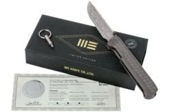 WE Knife 710DS Damasteel Limited Edition Pocket Knife -We Knife WK710DS 09 we knife wk710ds 09 1
