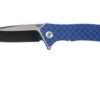 WE Knife 711A Blitz Pocket Knife, Blue-black G10 -We Knife WK711A 01 we knife wk711a 01 1