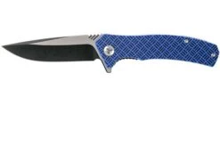 WE Knife 711A Blitz Pocket Knife, Blue-black G10