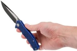 WE Knife 711A Blitz Pocket Knife, Blue-black G10 -We Knife WK711A 08 we knife wk711a 08